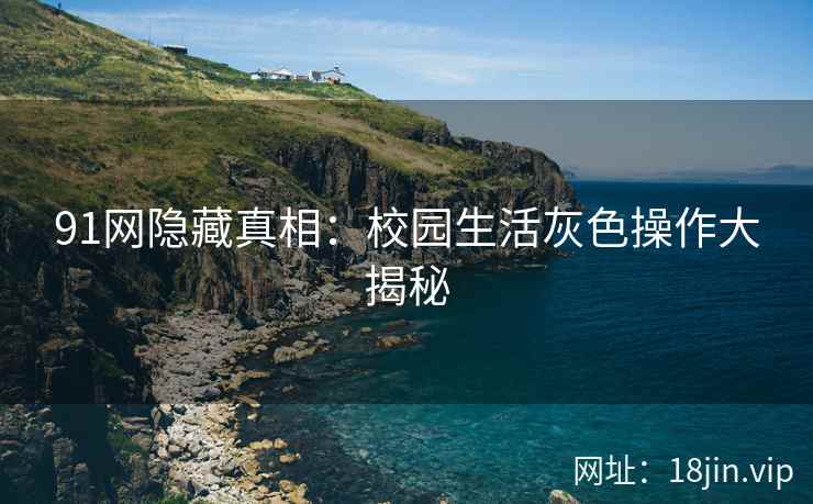 91网隐藏真相：校园生活灰色操作大揭秘