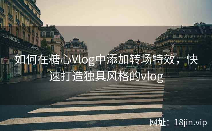 如何在糖心Vlog中添加转场特效，快速打造独具风格的vlog
